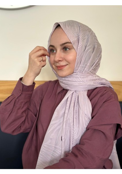 Leylak Ipekevi Ipek Viskon Şal 4373