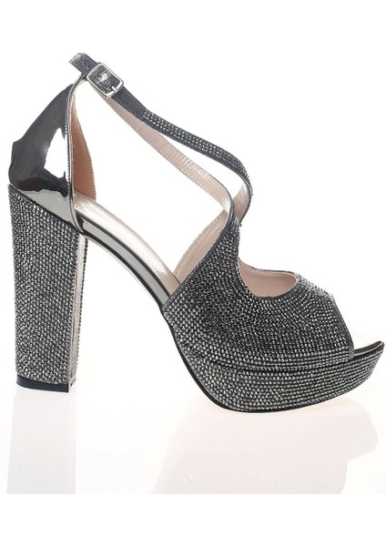 Kadın Gold Abiye Ayakkabı Kadın Topuklu Şık Gece Ayakkabısı Zarif Tasarım Yüksek Topuk modelleri