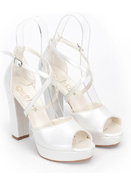 Sedef Cilt Kadın Abiye Ayakkabı Kadın Topuklu Şık Gece Ayakkabısı Zarif Tasarım Yüksek Topuk fiyatları