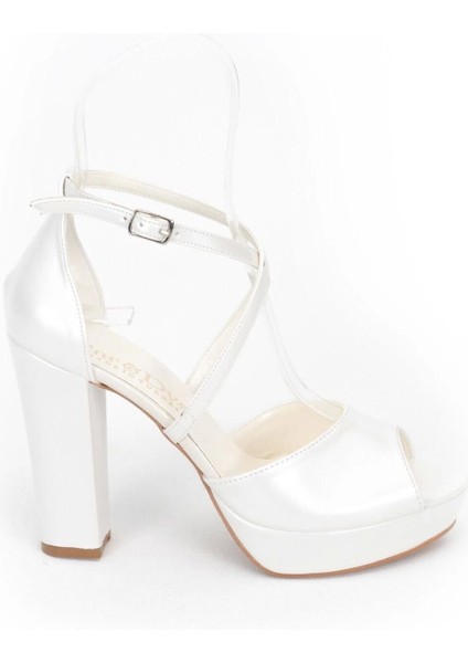 Sedef Cilt Kadın Abiye Ayakkabı Kadın Topuklu Şık Gece Ayakkabısı Zarif Tasarım Yüksek Topuk modelleri