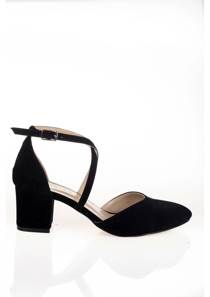 Kadın Siyah Topuklu Ayakkabı Kadın Topuklu Abiye Ayakkabı Şık Gece Ayakkabısı Zarif Tasarım modelleri