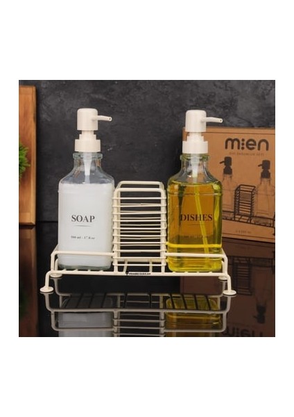 Brave Valıant Metal Standlı Ayaklı Sabunluk Deterjanlık Sunger Hazneli 500 ml fiyatları