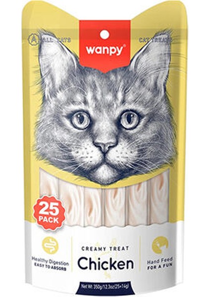 Tavuklu Likit Creamy Kedi Ödülü 25 x 14 gr