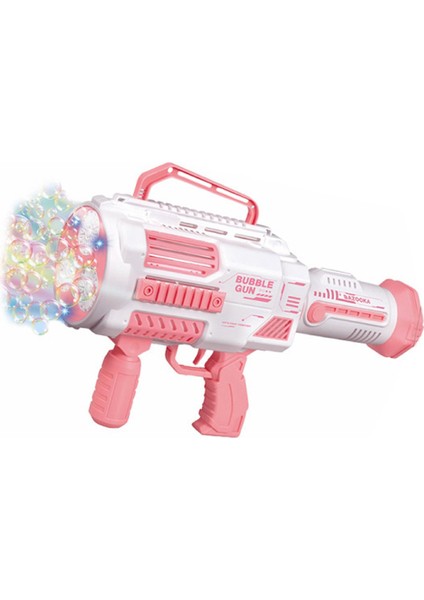 Şarjlı Baloncuk Makinesi Otomatik Işıklı Büyük Boy 41CM + 500ML Baloncuk Suyu modelleri