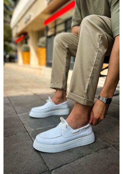 Bartiniavm CH419 Cbt Torrini Erkek Ayakkabı Beyaz