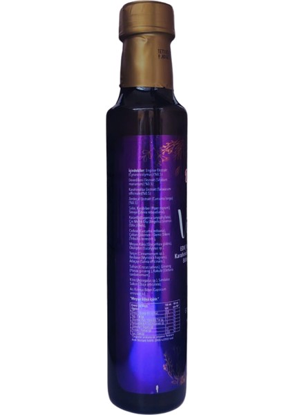 Sunum Baharat Arı Damlası Vinex Edk & Turmeric Bitkisel Karışımlı Sirke 250 ml. Cam Şişe