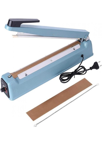 Psf-200 - 20cm Poşet Ağzı Kapama Yapıştırma Makinası - Metal Gövde - Yedek Tel Ve Teflon
