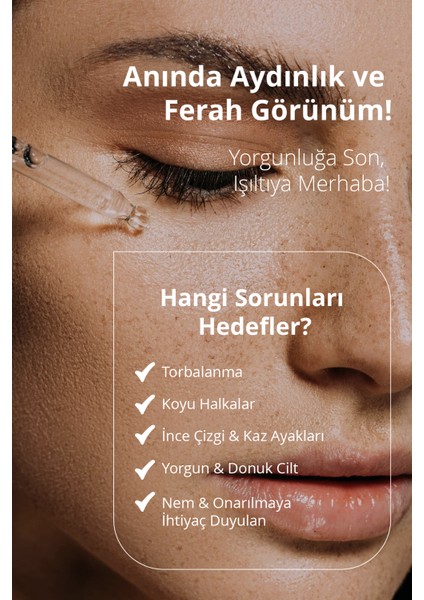 Göz Çevresi Bakım Serumu 30 Ml fiyatları