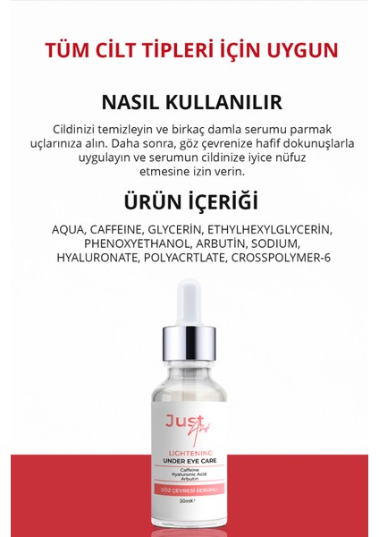 Göz Çevresi Bakım Serumu 30 Ml indirimleri