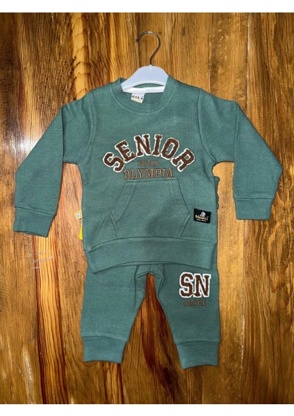 6-24 Aylık Kanguru Cep Senıor Takım Petrol