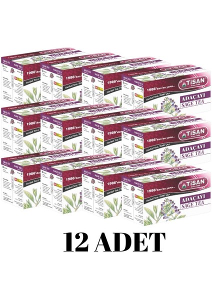 Adaçayı Tisan 12 Kutu