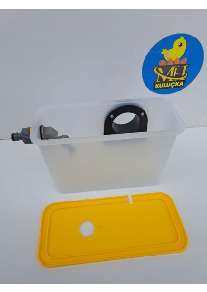 Nem Nozulu Kabı Şamandırası ile Beraber Büyük Kuluçka Makine Için 28X18X10