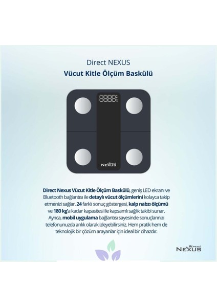 Vücut Kitle Ölçüm Baskülü