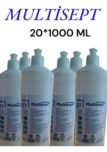 Ultrason ve Ekg Jeli 1 Lt * 20 Adet