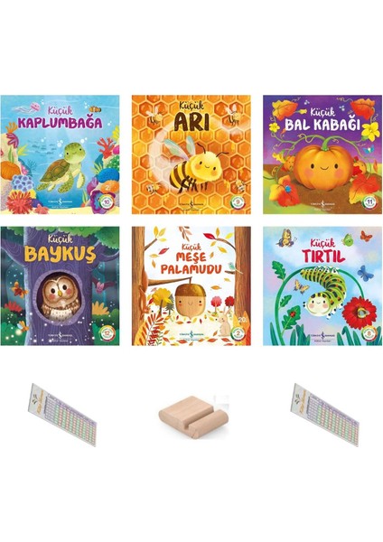 0 - 3 Yaş Doğanın Eşsiz Hikayeleri Serisi Tüm Kitaplar 12 Kitap + Tablet Standı modelleri