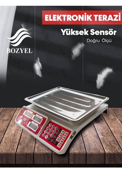 40 kg Kapasiteli Kırılmaz Tabanlı Terazi-Şarlı/pilli Kantar modelleri