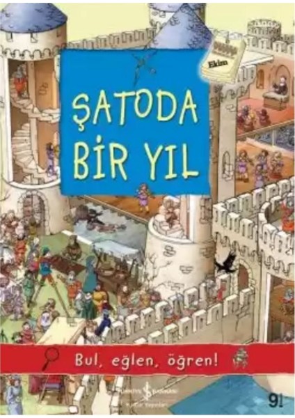 6 - 9 Yaş Bir Yıl Serisi Bul Eğlen Öğren - Bulmaca Etkinlikli + 4 Kitap + Tablet Standı fiyatları