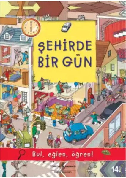 6 - 9 Yaşbir Gün Serisi Bul Eğlen Öğren!- Bulmaca Etkinlikli + 4 Kitap + Tablet Standı