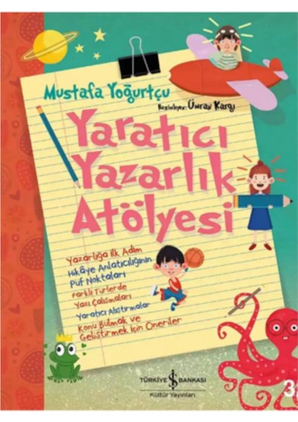 Çocuklar Için Yaratıcı Drama ve Yaratıcı Yazarlık Atölyesi Kitabı 8-13 Yaş + Tablet Standı