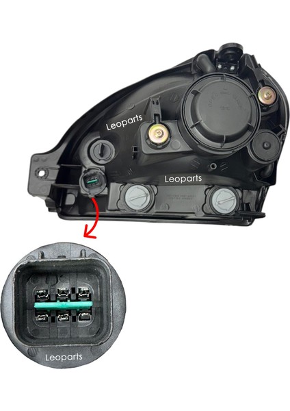 Hyundai Tucson Far Lambası Sağ (Manuel / Beyaz) 2004-2010 92102-2E020 fiyatları