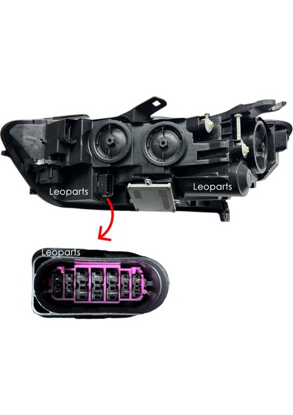 Audi A6 Far Lambası Sağ (Beyin Üstünde) 2015-2017 4G0941044F fiyatları