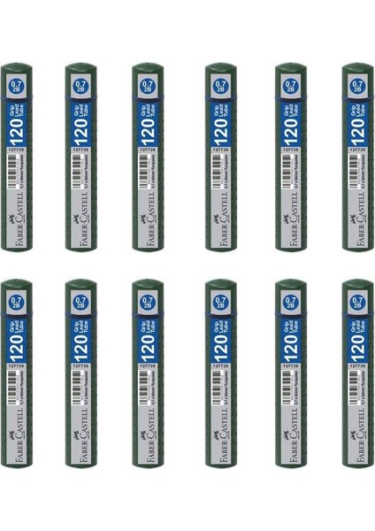 Grip Min 0.7 mm 120'LI Tüp Koyu Yeşil - 12 Adet