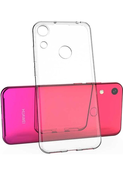 34616 Huawei Y6 S ile Uyumlu 2019 Kılıf Zore Süper Silikon Renksiz