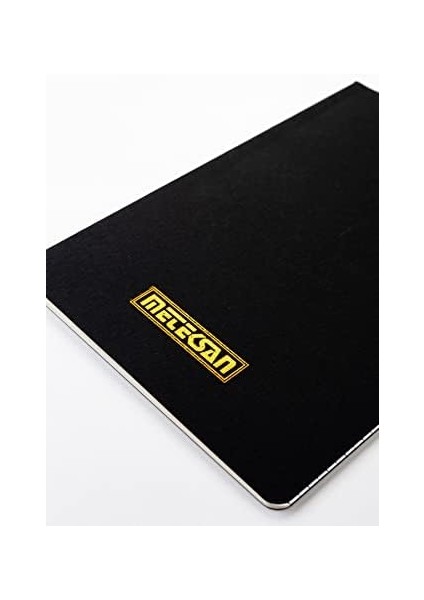 Notes 17X24 cm Karton Kapaklı Iplik Dikişli Defter, 32 Yaprak, Düz, Siyah