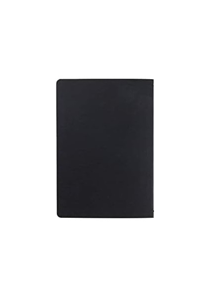 Notes 17X24 cm Karton Kapaklı Iplik Dikişli Defter, 32 Yaprak, Düz, Siyah