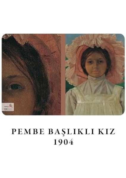 Istanbul Hanımefendileri Serisi I - A5, Osman Hamdi Bey 4'lü Defter Seti I, Çizgisiz, Toplam 256 Sayfa, Her Biri 64 Sayfa, Tel Dikiş, Esnek Kapak, Tuval Doku, 60 Gram, Sarı Krem Renk