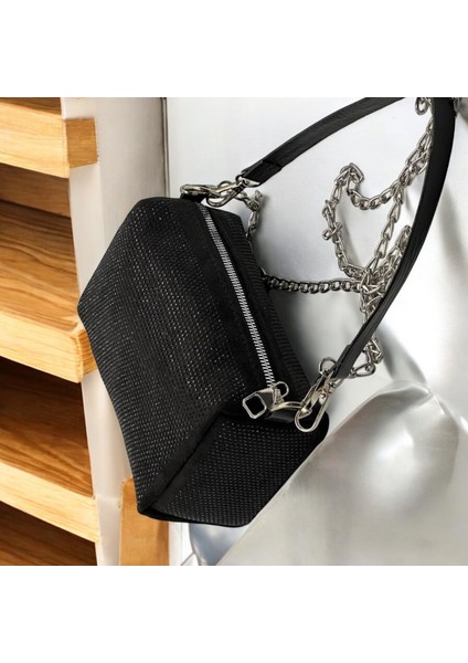 Kadın Taşlı Omuz ve Çapraz Çanta