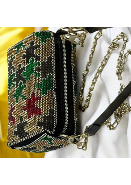 Kadın Taşlı Omuz ve Çapraz Çanta fiyatları