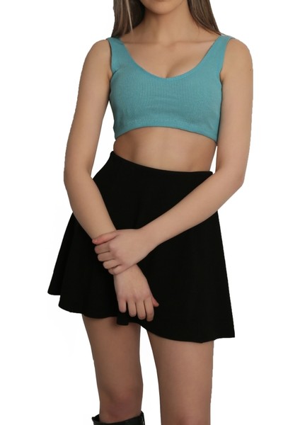 Kadın Askılı Crop Body Atlet fırsatları