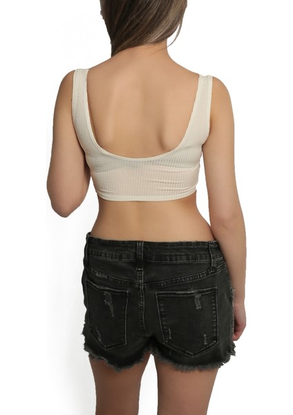 Kadın Askılı Crop Body Atlet fırsatları