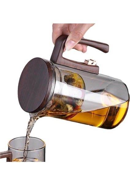 Modern Tasarım Otomatik Çay Demlik Şeffaf Kolay Demleme