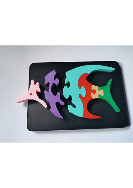 Balık Eğitici Puzzle Bulmaca Oyun Zihinsel Gelişim Çocuk Gelişim Çocuklar Için fiyatları