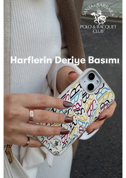 Apple Uyumlu Santa Barbara Polo Racquet Club Apple iPhone 13 Pro Prudence Deri Kapak modelleri