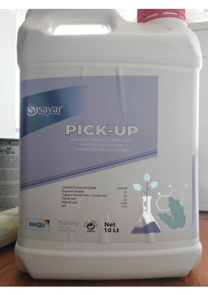 Sıvı Toprak Düzenleyici (Deniz Yosunu,humik Fulvik Asit ) 10 Litre-40 Dekar