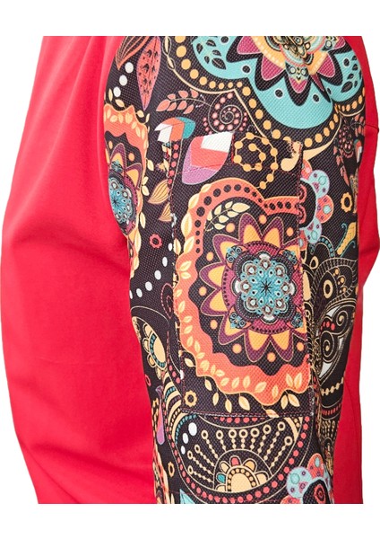 Aşçı Ceketi Desenli Unisex Çıtçıtlı Kısa Kollu Yazlık Chef Aşçı Mutfak Ceket K. Mandala Desenli fırsatları