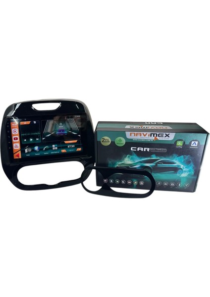 Renault Captur 2013-2021 Navimex 8-128 (Fanlı) Profesyonel Oem Multimedia