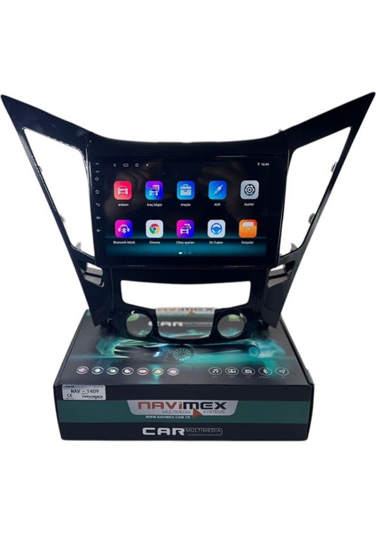 Hyundai Sonato 2011-2014 Navimex 8-128 (Fanlı) Profesyonel Oem Multimedia