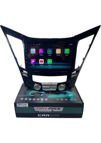 Hyundai Sonato 2011-2014 Navimex 8-128 (Fanlı) Profesyonel Oem Multimedia
