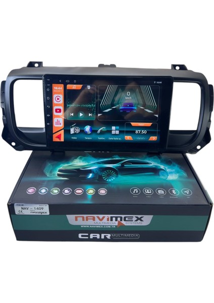 Citroen Jumpy 2017-2022 Navimex 8-128 (Fanlı) Profesyonel Oem Multimedia