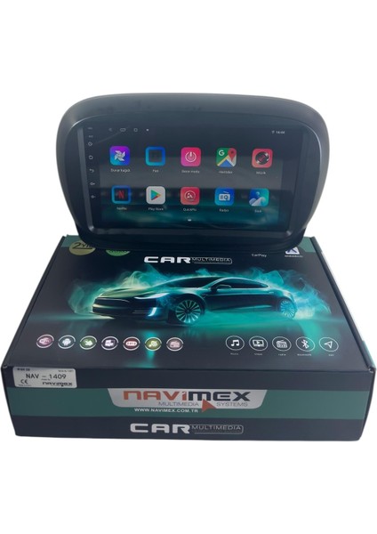 Fiat 500X 2014-2022 Navimex 8-128 (Fanlı) Profesyonel Oem Multimedia modelleri