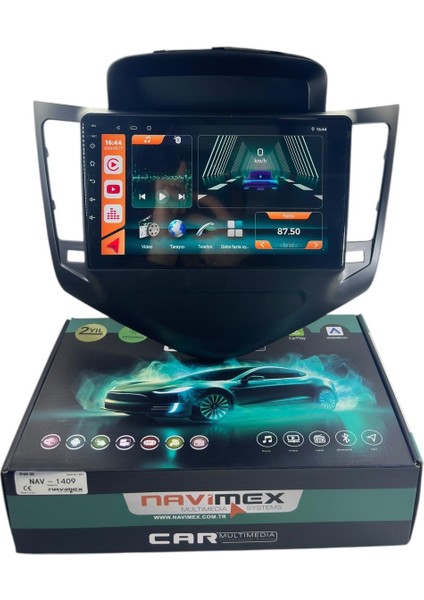 Chevrolet Cruze 2009-2012 Navimex 8-128 (Fanlı) Profesyonel Oem Multimedia