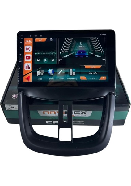 Peugeot 207 2006-2012 Navimex 8-128 (Fanlı) Profesyonel Oem Multimedia