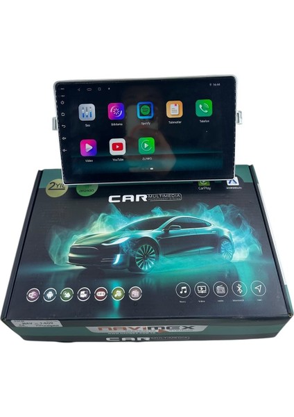 Toyota Verso 2009-2018 Navimex 8-128 (Fanlı) Profesyonel Oem Multimedia