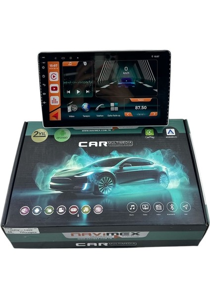 Peugeot 307 Navimex 8-128 (Fanlı) Profesyonel Oem Multimedia