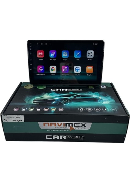 Peugeot 407 2003-2012 Navimex 8-128 (Fanlı) Profesyonel Oem Multimedia fırsatları