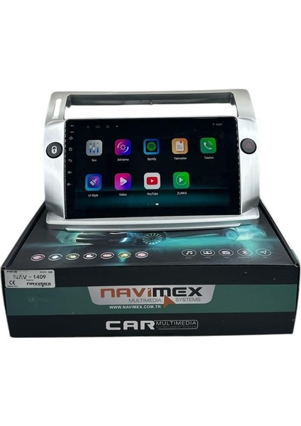Citroen C4 2004-2009 Navimex 8-128 (Fanlı) Profesyonel Oem Multimedia